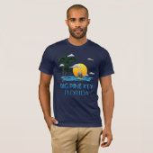 Big Pine Key Florida Keys Sailing T-shirt (Voorkant volledig)