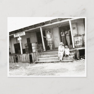 Big Pine Key Post Kantoor  Briefkaart