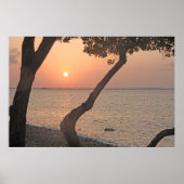 Big Pine Key Sunrise Horizontal Print (Voorkant)