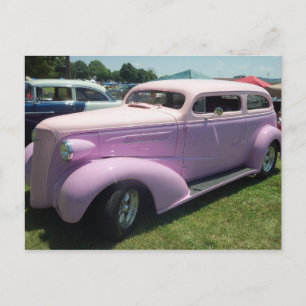 Big Pink Car Briefkaart