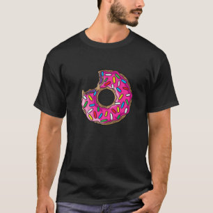 Big Pink Donut - kleurrijke prins Doughn T-shirt