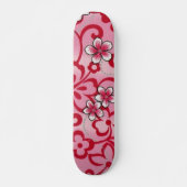 Big_Pink_Flowers[1] Skateboard (Voorkant)