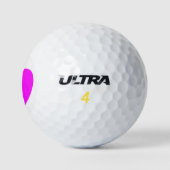 Big Pink Heart Golfballen (Logo)