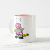 Big Pink Loser Mok (Voorkant links)