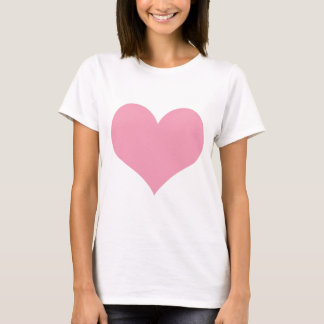 Big Pink Love Heart T-shirt