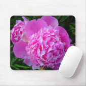 Big Pink Peony Muismat (Met muis)