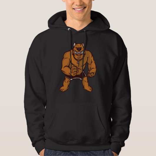 Big Pitbull Hoodie (Voorkant)