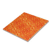 Big Pizza Pattern Tegeltje (Zijkant)