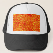 Big Pizza Pattern Trucker Pet (Voorkant)