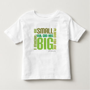 Big Plans Christelijk T-shirt voor peuter