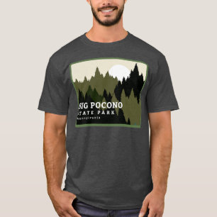 Big Pocono State Park Pennsylvania Forest Sunrise T-shirt