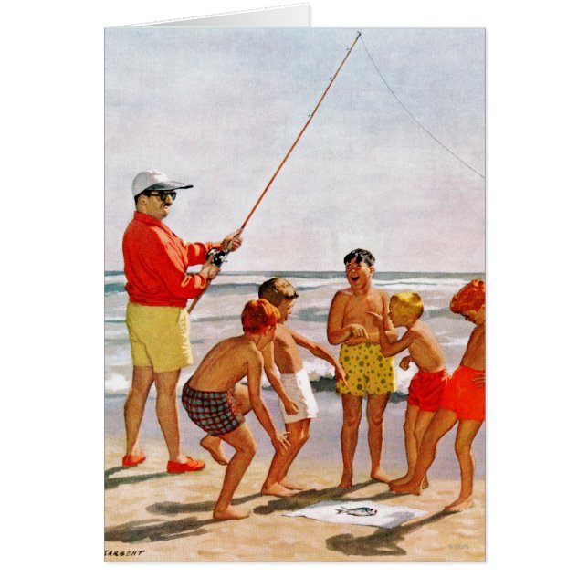 Big Pole Little Fish van Richard Sargent (Voorkant)