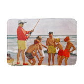 Big Pole Little Fish van Richard Sargent Badmat (Voorkant)