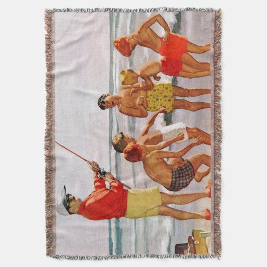 Big Pole Little Fish van Richard Sargent Deken (Voorkant Verticaal)