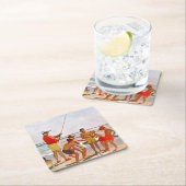 Big Pole Little Fish van Richard Sargent Kartonnen Onderzetters (Insitu)