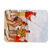 Big Pole Little Fish van Richard Sargent Magneet (Horizontaal)