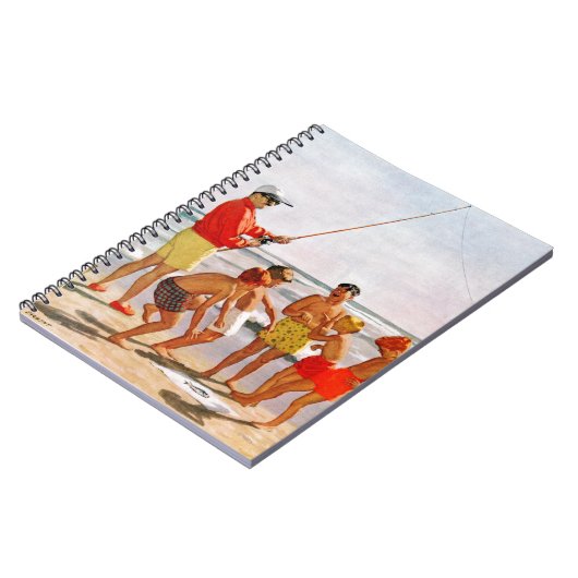 Big Pole Little Fish van Richard Sargent Notitieboek (Linkerzijde)