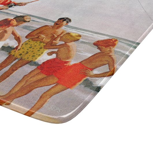 Big Pole Little Fish van Richard Sargent Snijplank (Hoek)