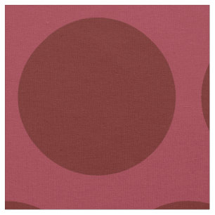 Big Polka Dot Pattern Stof