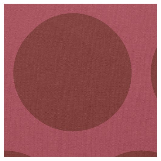 Big Polka Dot Pattern Stof (Close Up)