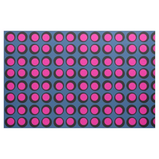 Big Polka Dot Pattern Stof (Yard (91,4 cm))