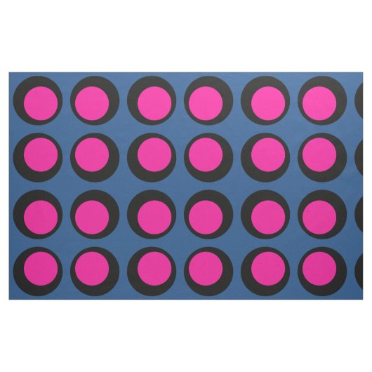 Big Polka Dot Pattern Stof (Fat Quarter)