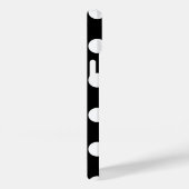 Big Polka Dots Black and White Case-Mate iPhone Case (Achterkant / Rechts)