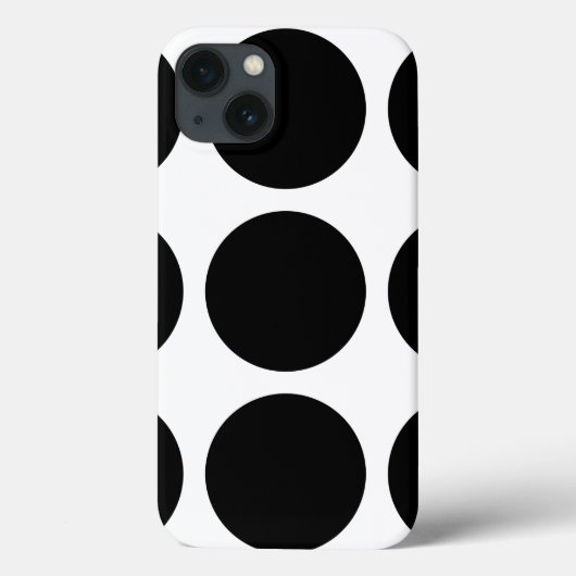Big Polka Dots BT iPad Air Case (Achterkant)