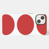 Big Polka Dots BT iPad Air Case iPhone Hoesje (Achterkant horizontaal)