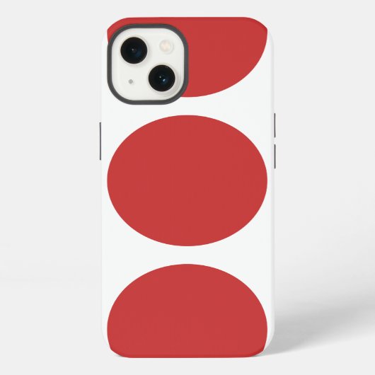 Big Polka Dots BT iPad Air Case iPhone Hoesje (Achterkant)