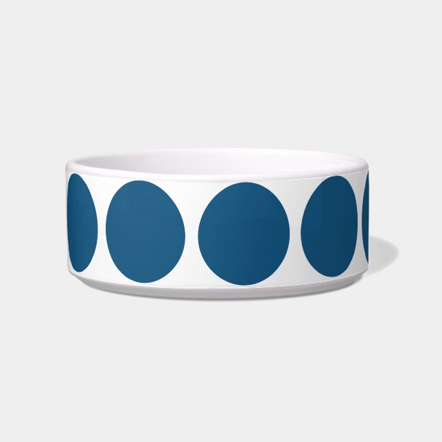 Big Polka Dots Cat Bowl Voerbakje (Rechts)