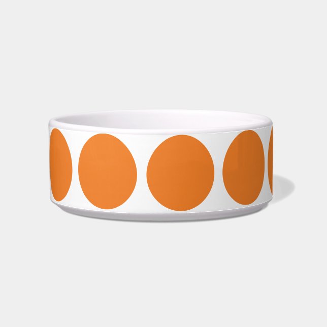 Big Polka Dots Cat Bowl Voerbakje (Rechts)