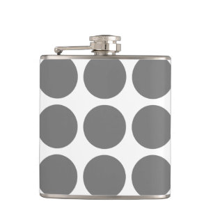 Big Polka Dots Flask Heupfles