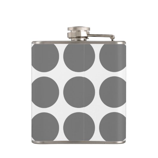 Big Polka Dots Flask Heupfles (Achterkant)