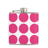 Big Polka Dots Flask Heupfles (Voorkant)