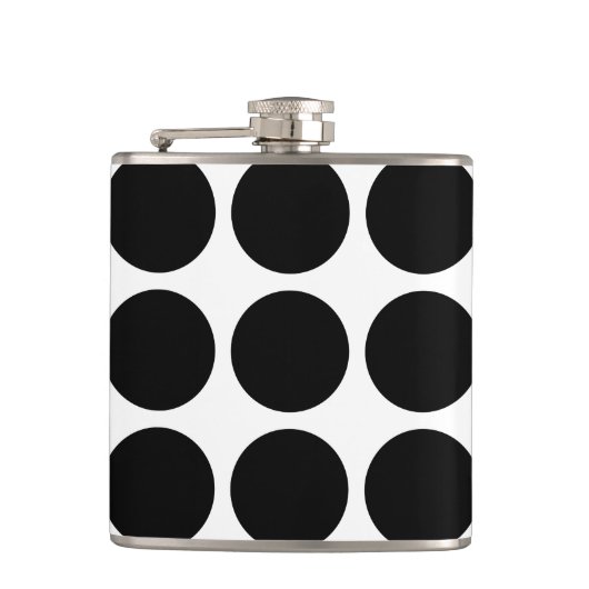 Big Polka Dots Flask Heupfles (Voorkant)