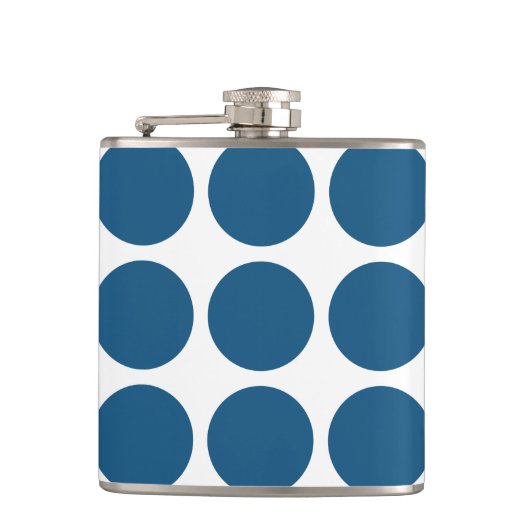 Big Polka Dots Flask Heupfles (Voorkant)
