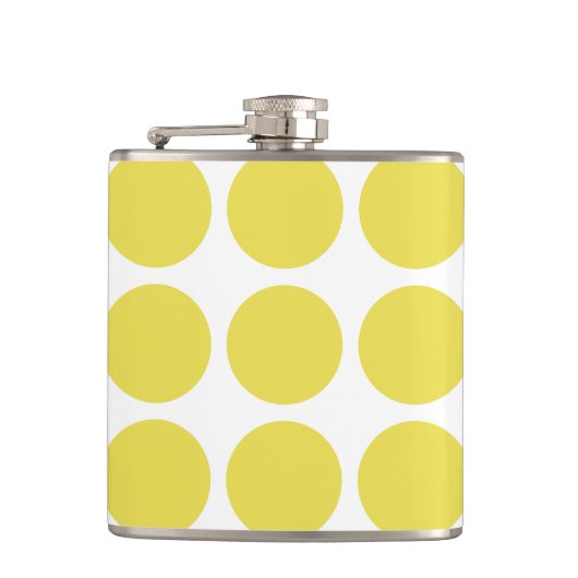 Big Polka Dots Flask Heupfles (Voorkant)