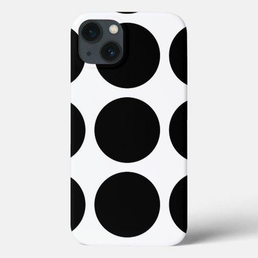 Big Polka Dots iPad BT Hoesje (Achterkant)