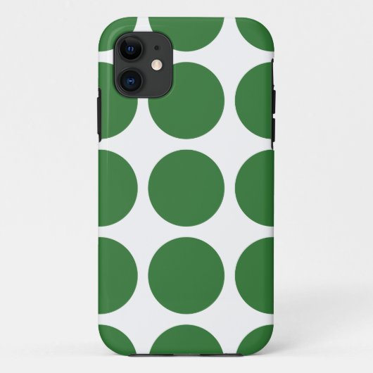 Big Polka Dots iPhone 5 BT Hoesje (Achterkant)