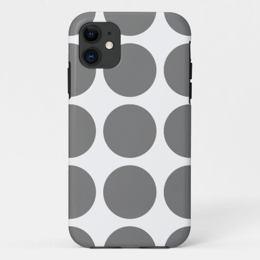 Big Polka Dots iPhone 5 BT Hoesje (Achterkant)