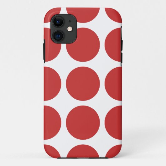 Big Polka Dots iPhone 5 BT Hoesje (Achterkant)