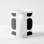 Big Polka Dots Jumbo Mok (Achterkant)