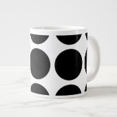 Big Polka Dots Jumbo Mok (Voorkant rechts)