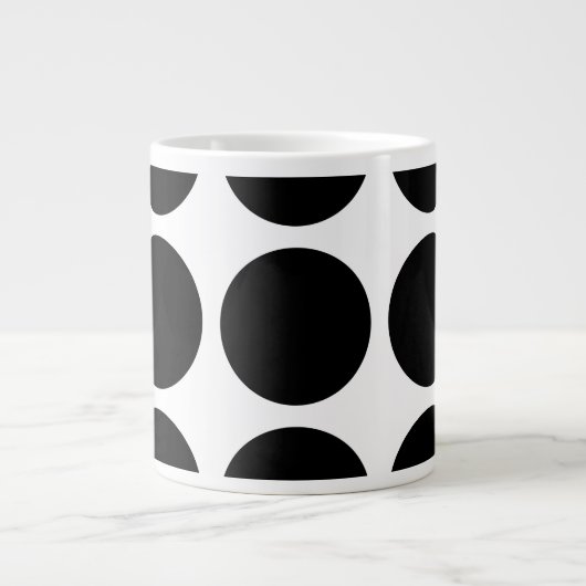 Big Polka Dots Jumbo Mok (Voorkant)