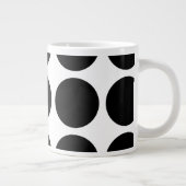 Big Polka Dots Jumbo Mok (Rechts)