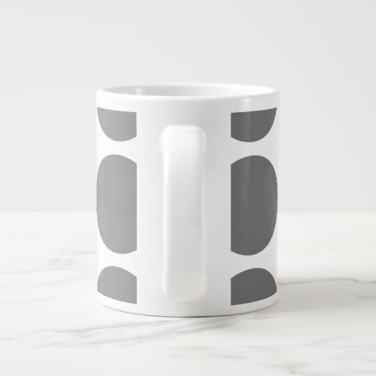 Big Polka Dots Jumbo Mok (Achterkant)