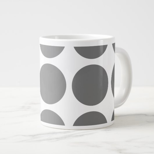 Big Polka Dots Jumbo Mok (Voorkant rechts)