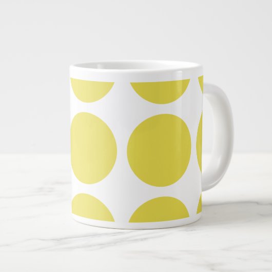 Big Polka Dots Jumbo Mok (Voorkant rechts)