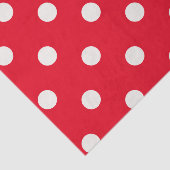 Big Polka Dots kerstfeestdag papier (Detail)